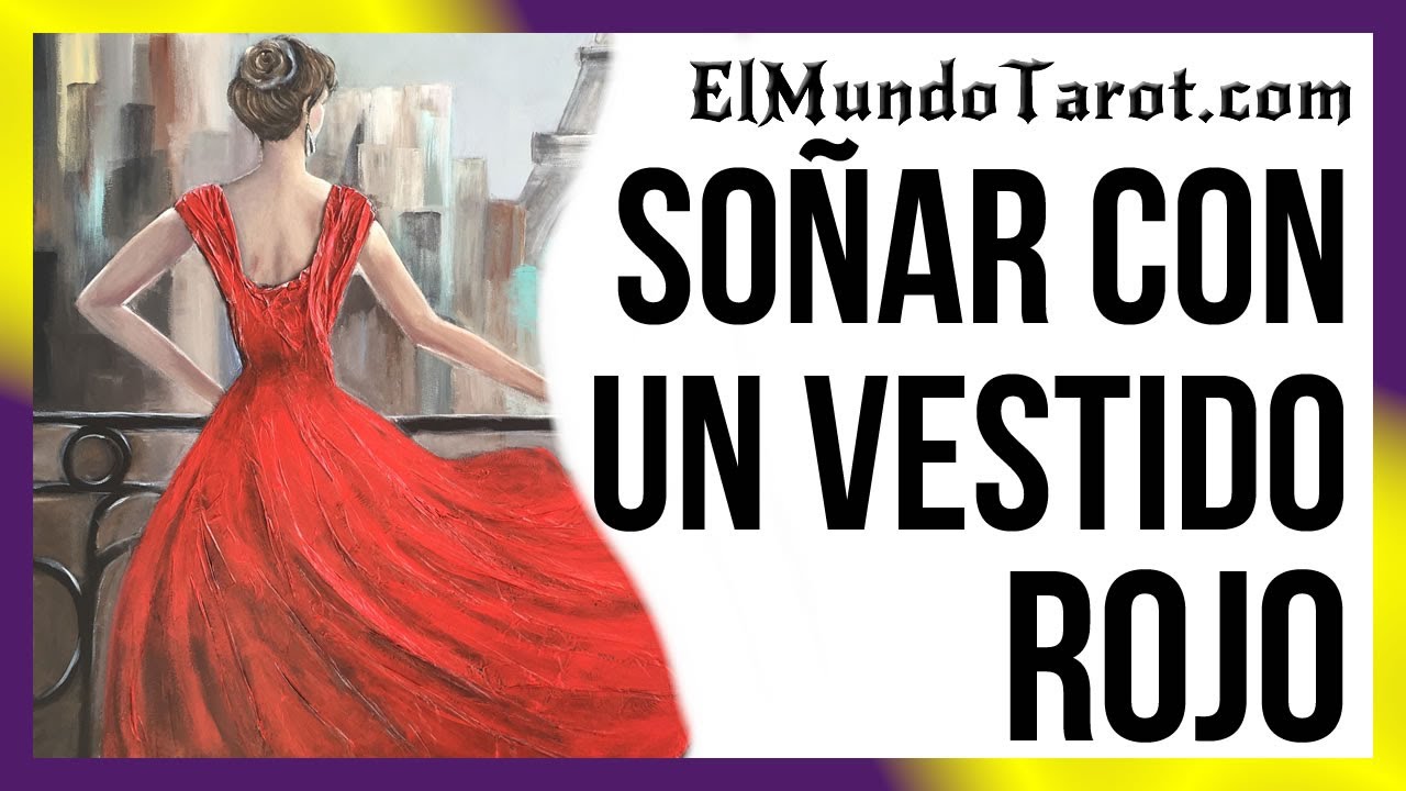 un vestido rojo significado e interpretacion