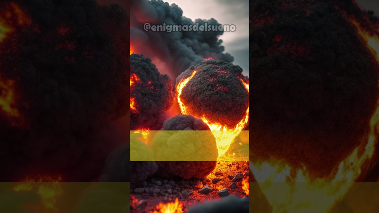 una explosion sin fuego que significa este extrano sueno