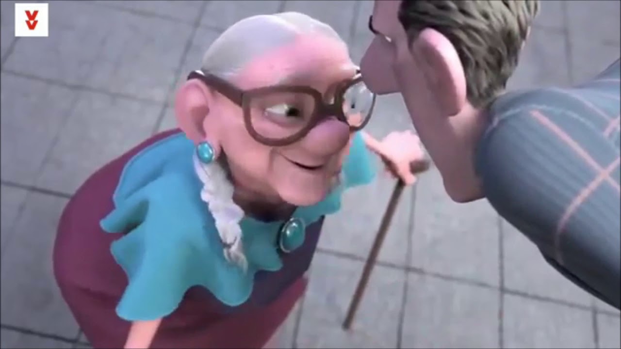 ayudar a una anciana un sueno de bondad y compasion