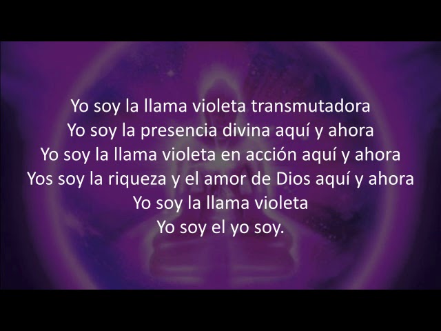 la magica luz violeta