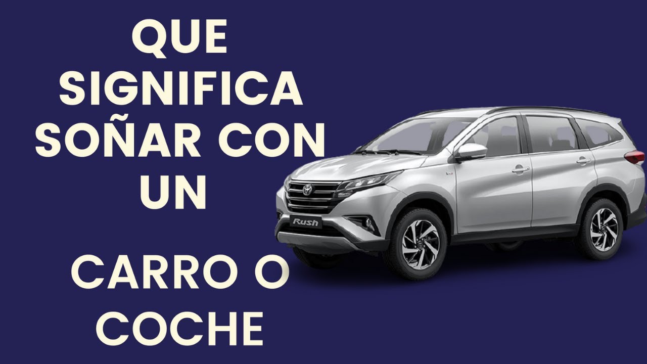 un auto pequeno que significa este sueno