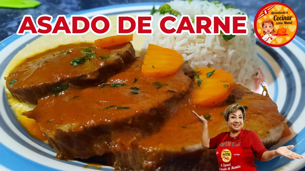 un delicioso asado