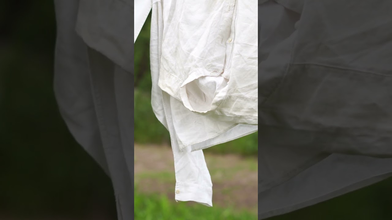 la pureza de la ropa blanca