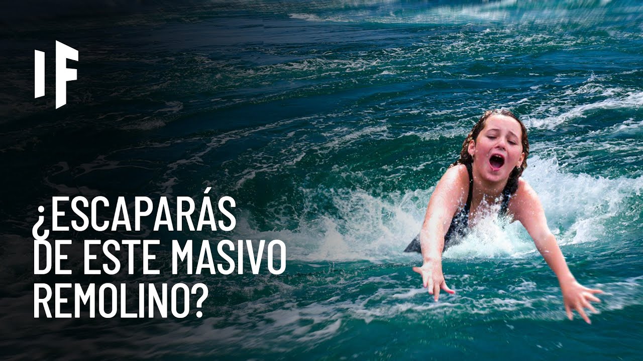 un remolino bajo el agua que significa