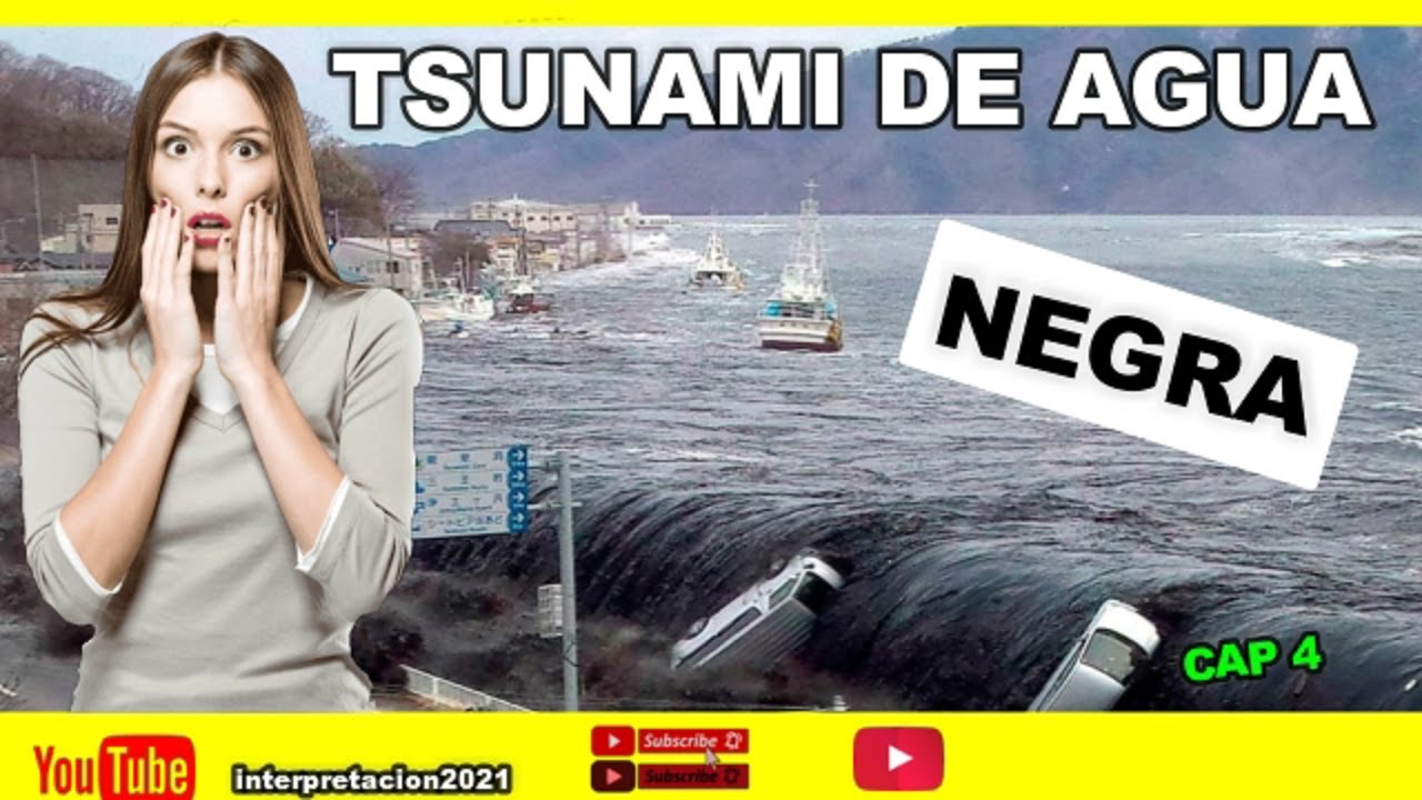 un tsunami de agua negra una advertencia en tus suenos