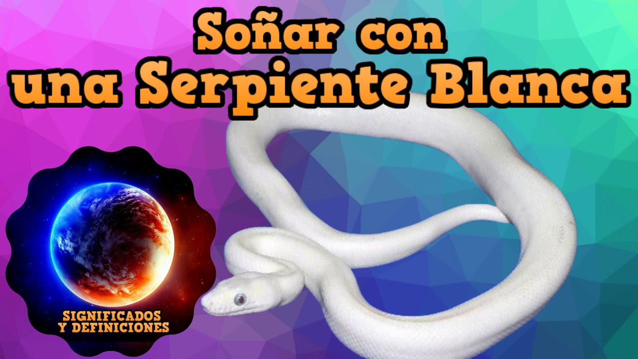 una serpiente blanca significado y simbolismo