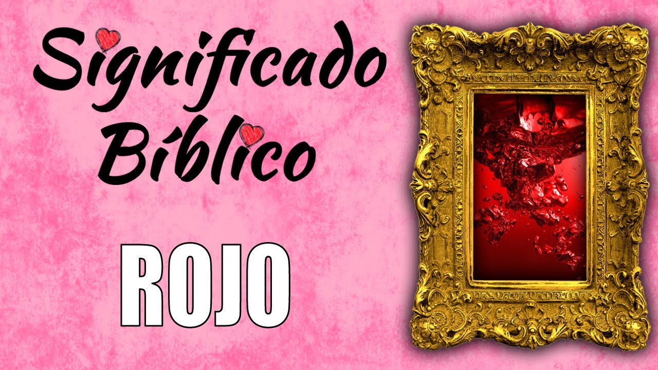 vestido rojo segun la biblia que significa