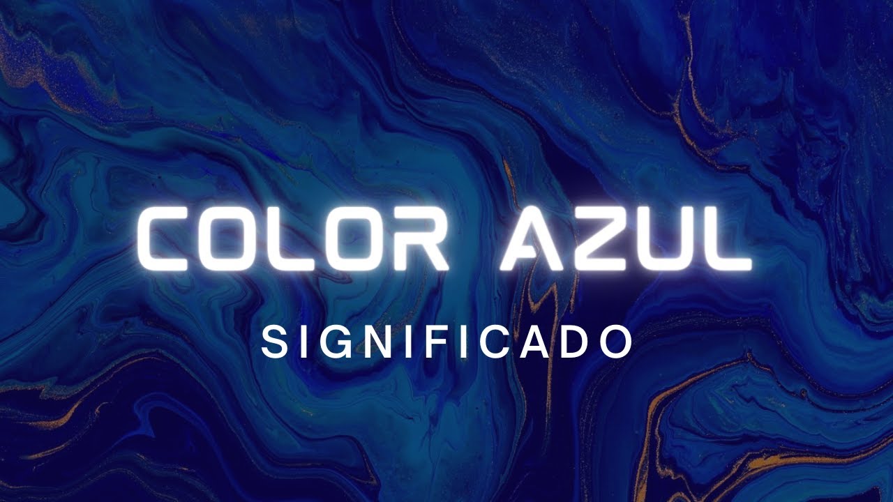 cabello tenido de azul interpretacion y significado