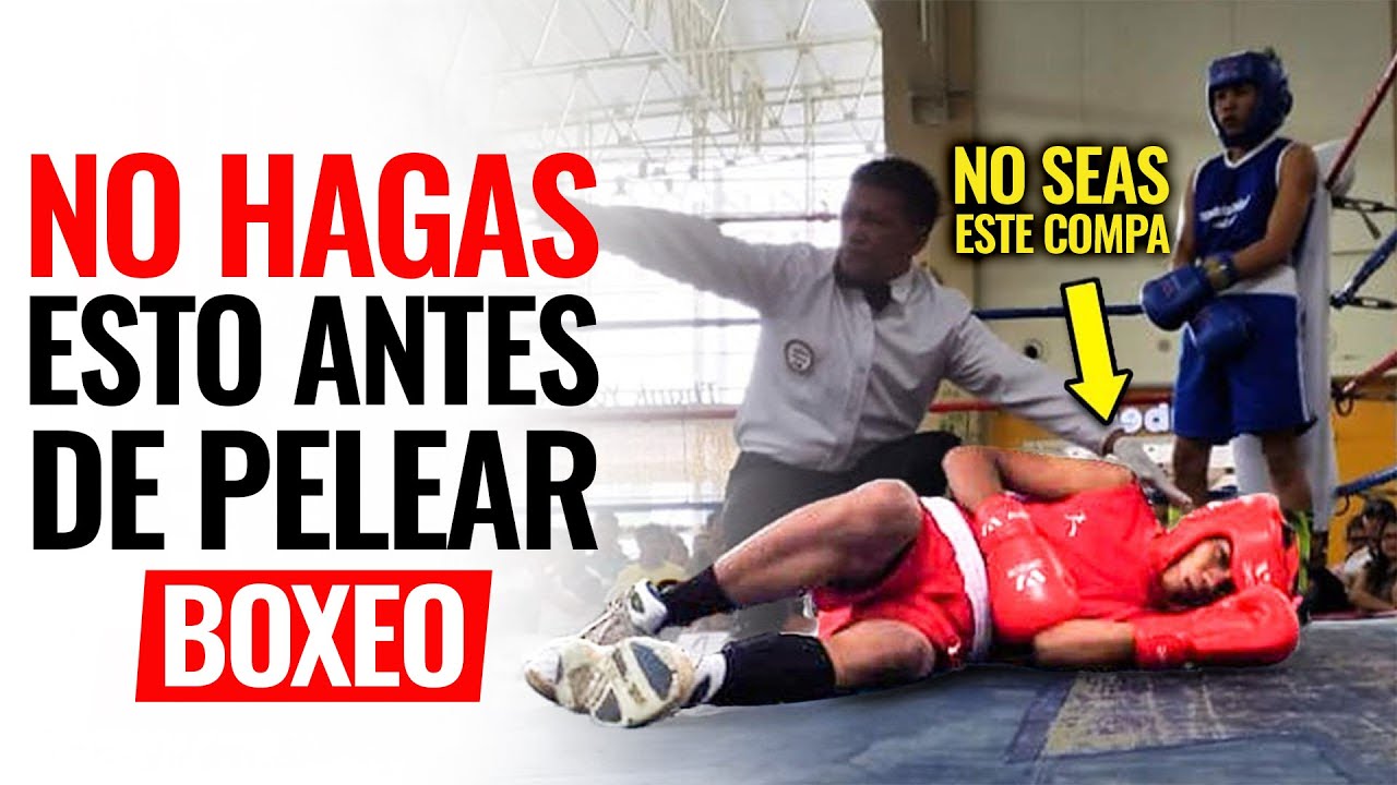 el entrenamiento previo a una pelea