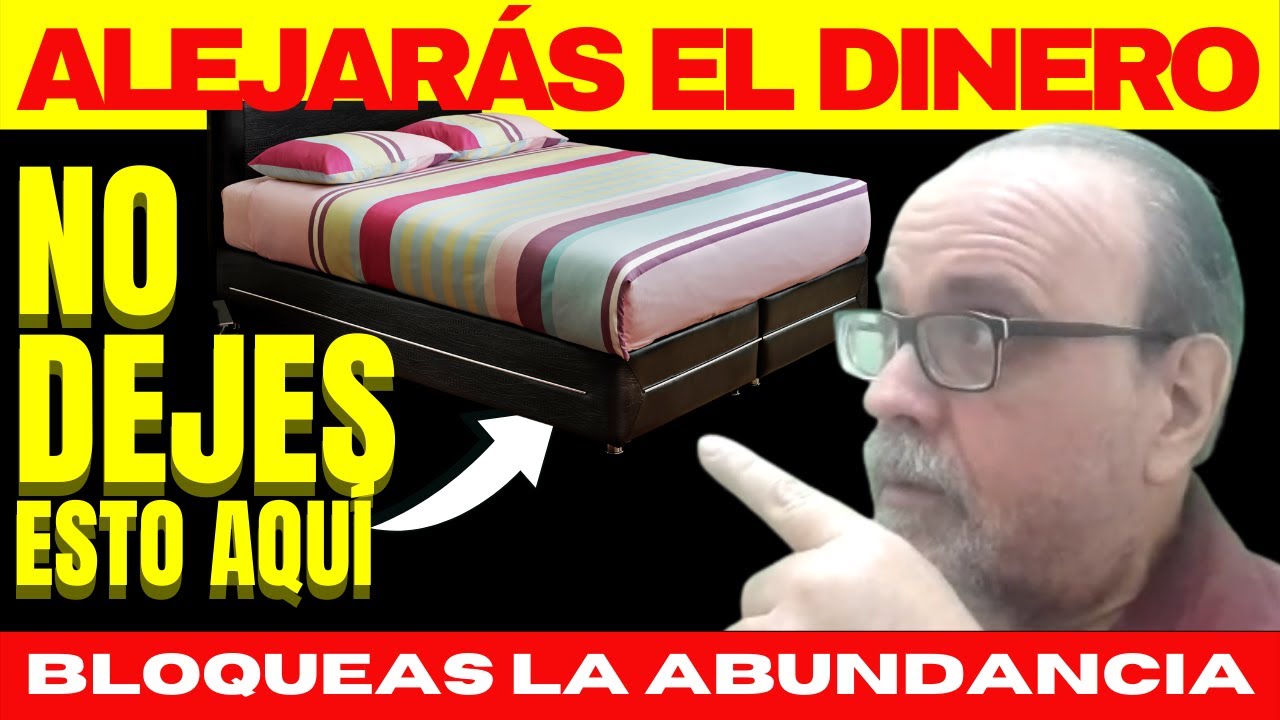 encontrar dinero bajo el colchon