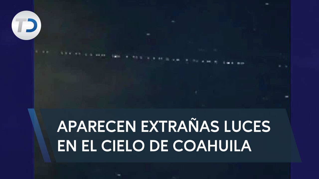 misteriosas figuras luminosas en el cielo