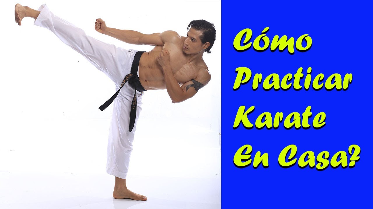 practicar karate