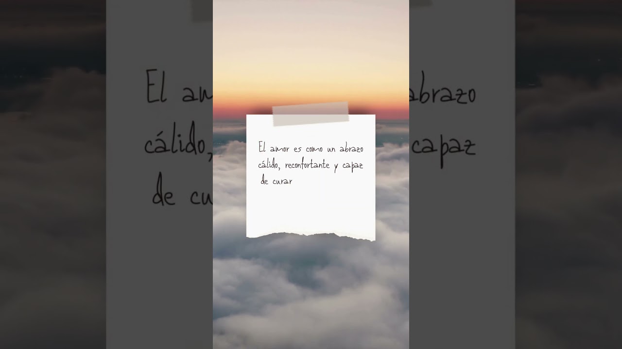 un abrazo calido y reconfortante