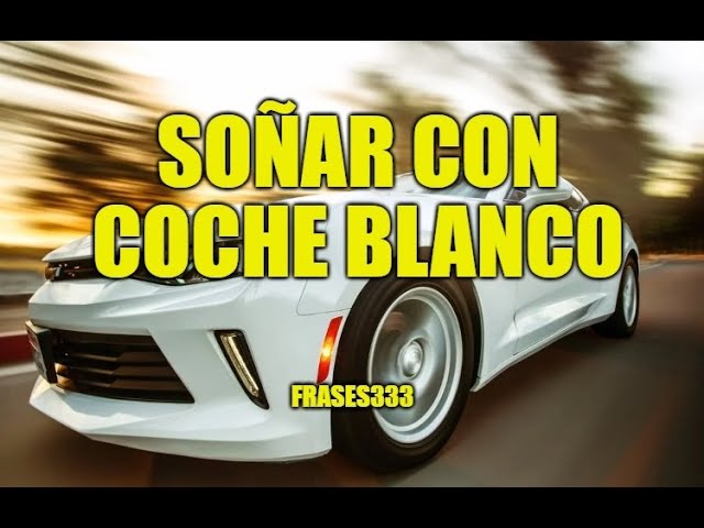 un auto blanco significado y simbolismo