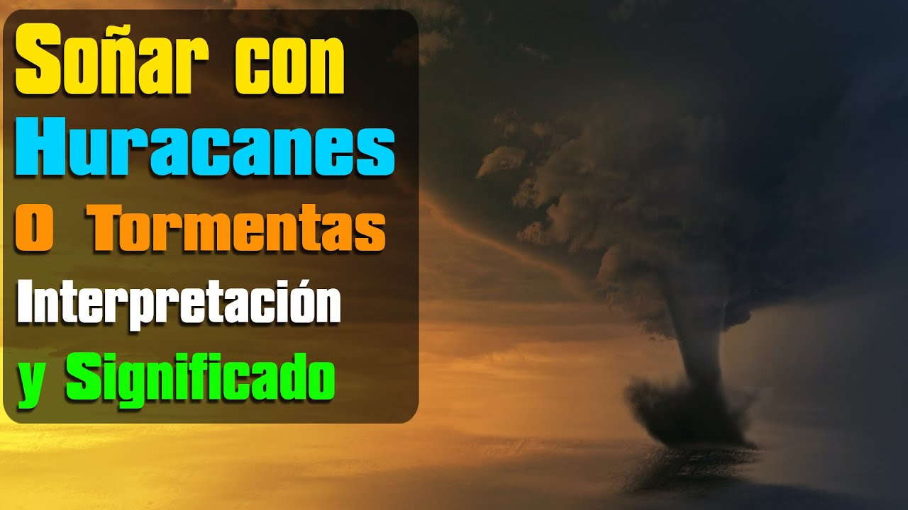 un tornado negro que significa este sueno
