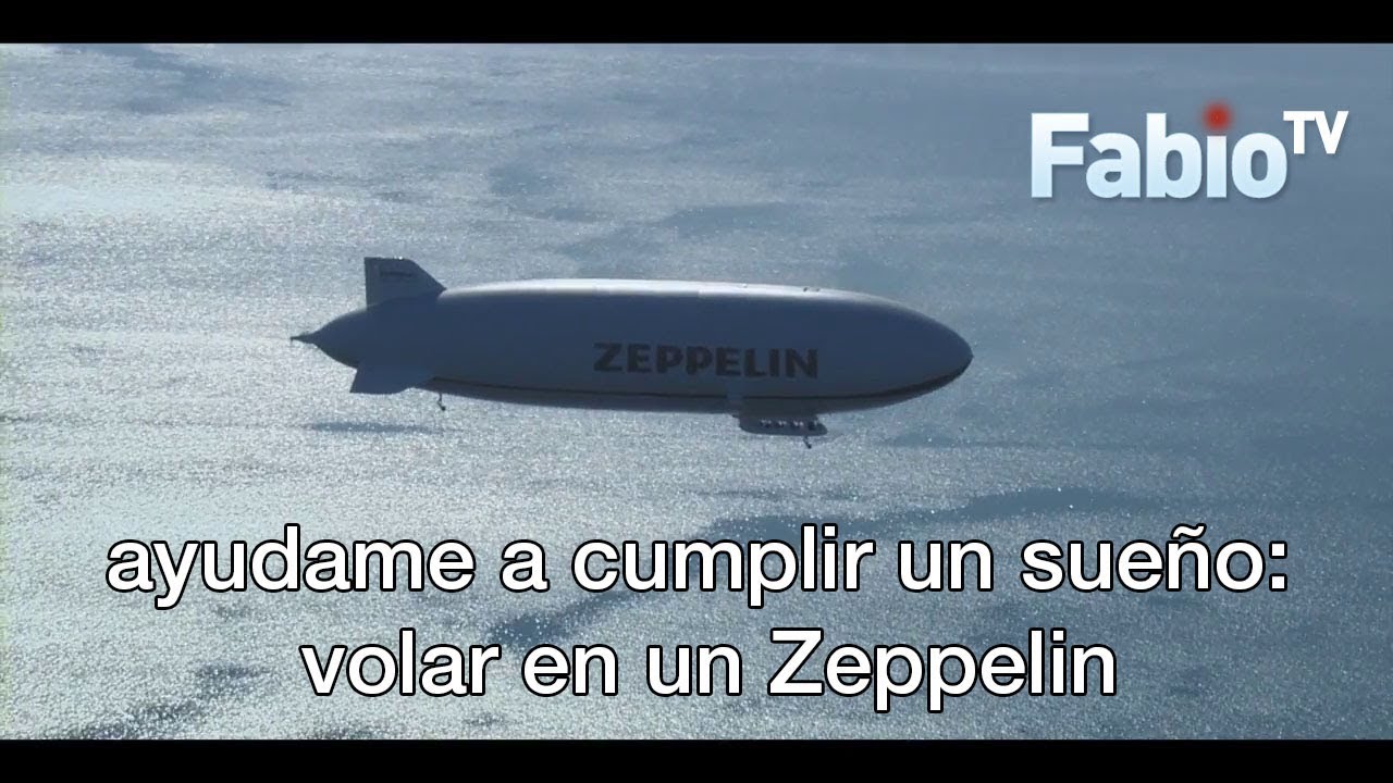 un zeppelin que simboliza este sueno