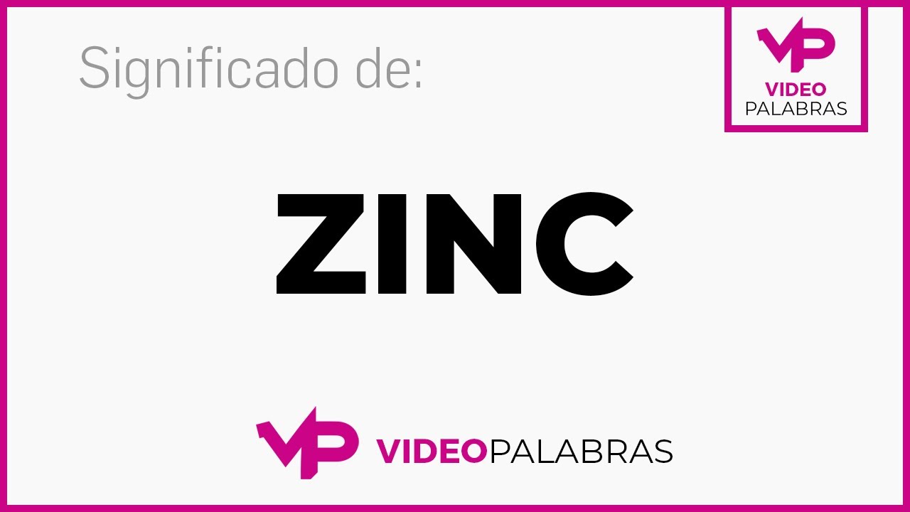 zinc significado y simbolismo