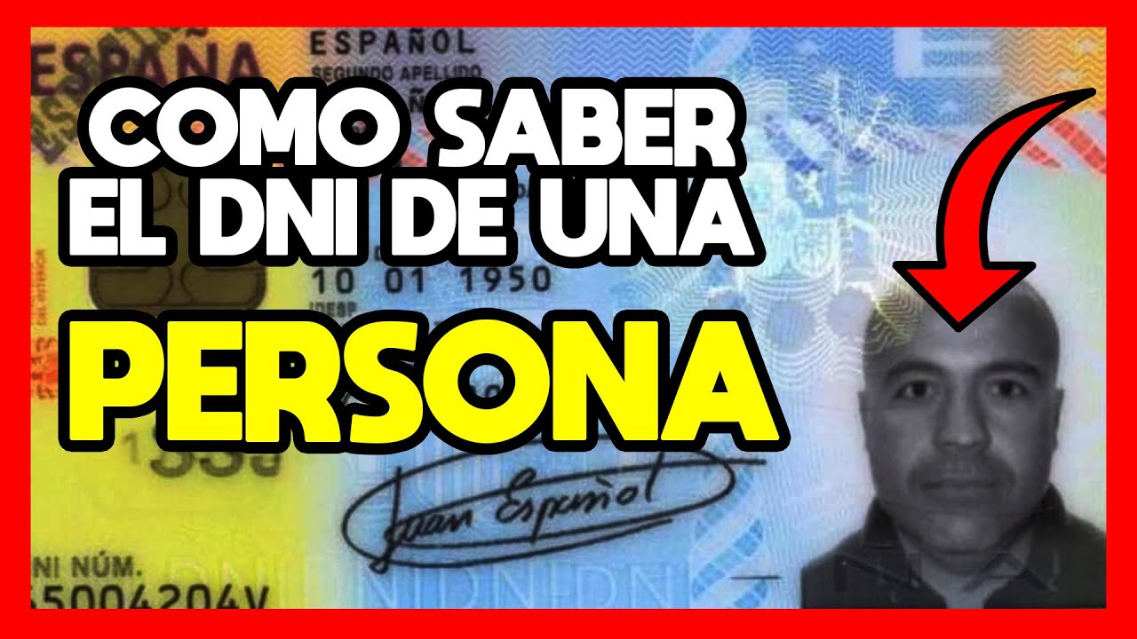 el dni de otra persona que significado tiene