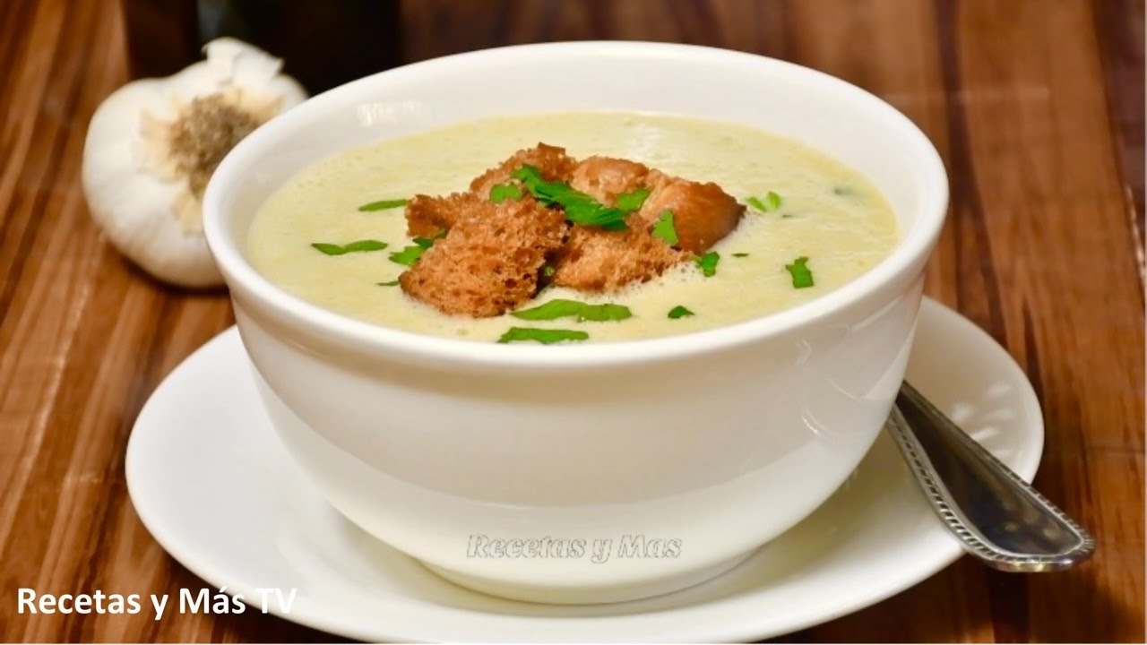 sopa caliente y reconfortante