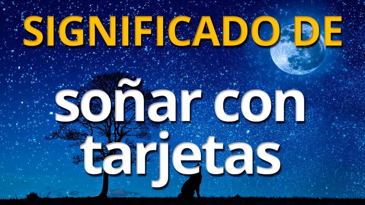 una tarjeta de banco que significa este sueno