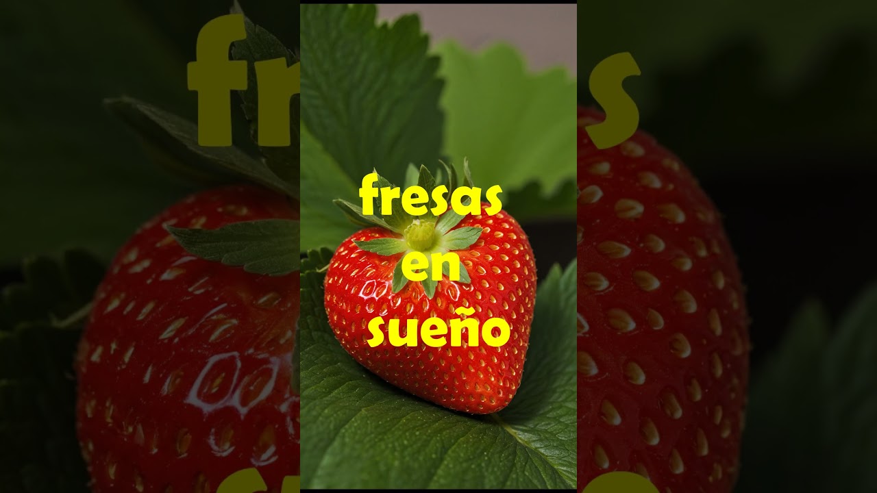 fresas un sueno dulce y delicioso
