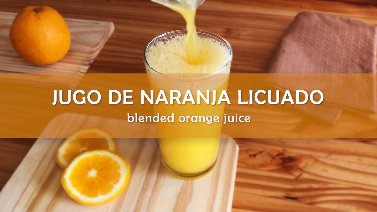 jugo de naranja un sueno refrescante y lleno de vitalidad