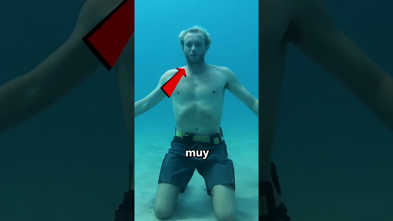 respirar bajo el agua una experiencia acuatica surrealista