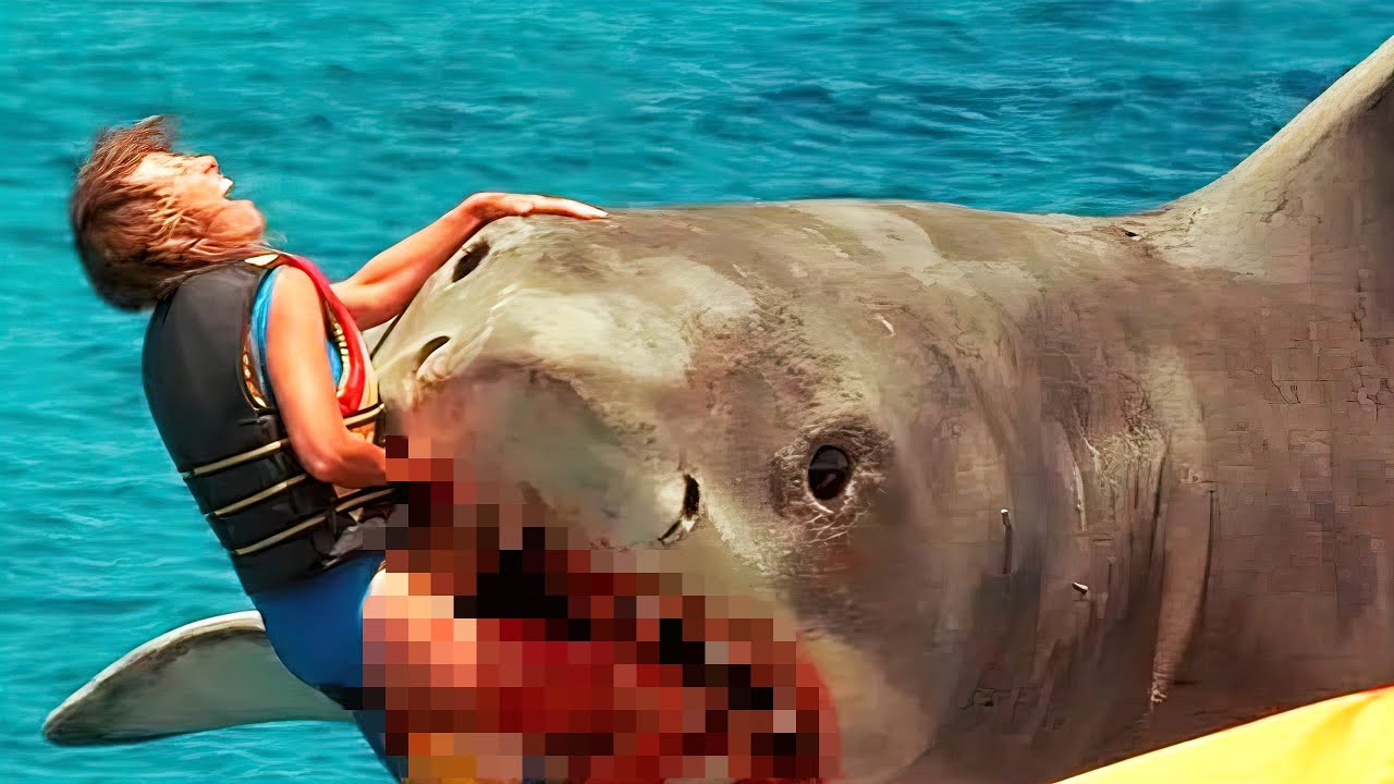 tiburones que atacan una experiencia aterradora