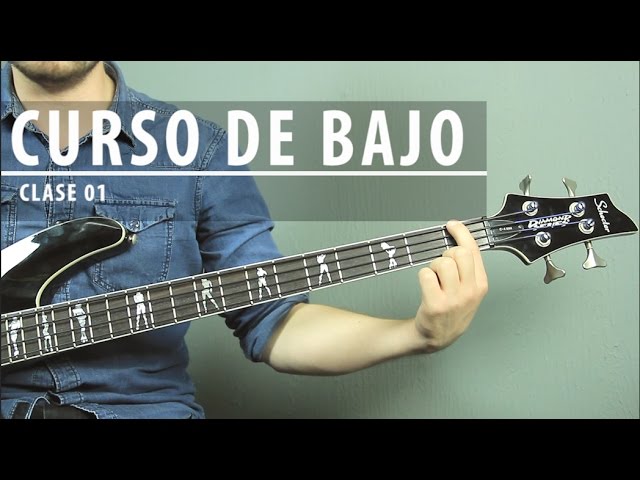 tocar un bajo electrico