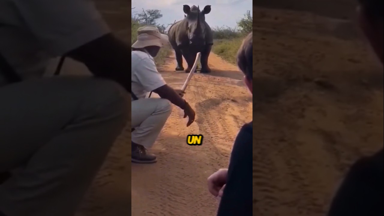 un rinoceronte majestuoso