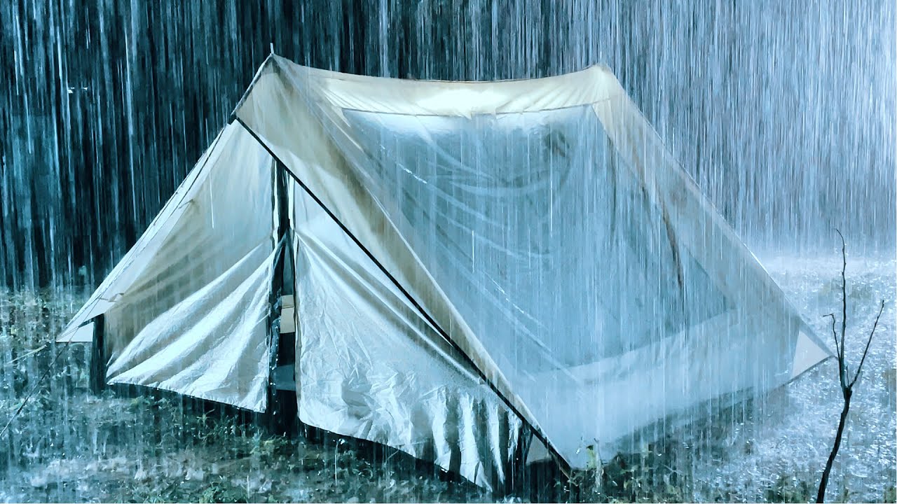 dormir bajo la lluvia una experiencia refrescante y reconfortante