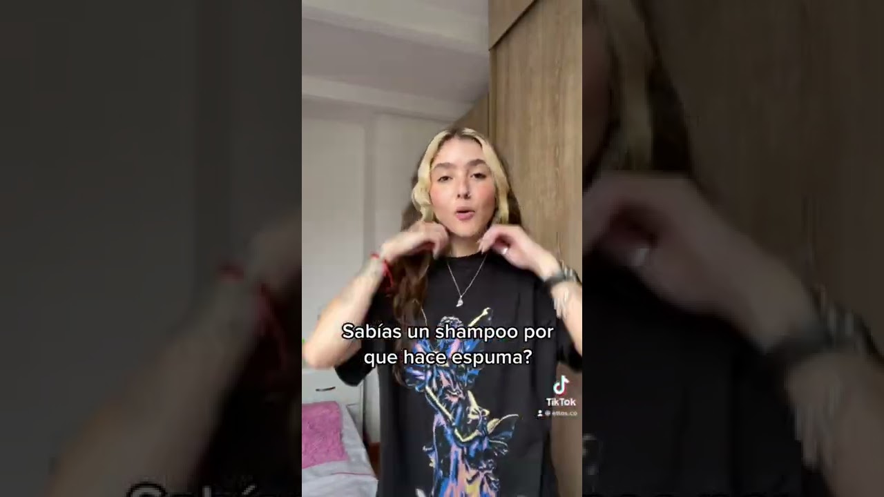 espuma de shampoo un mensaje sobre el cuidado personal