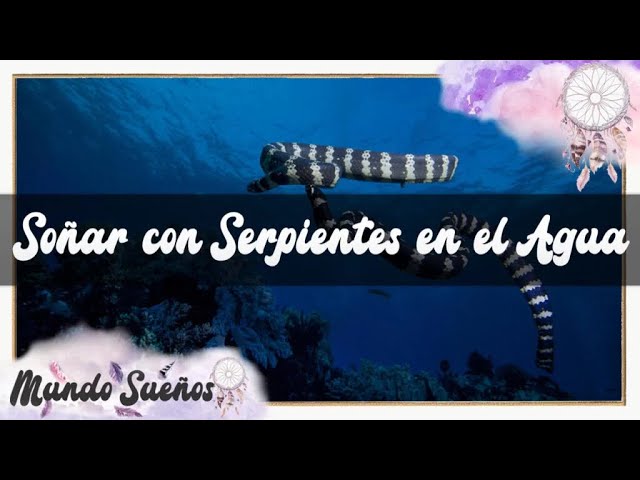serpientes bajo agua que significa este sueno