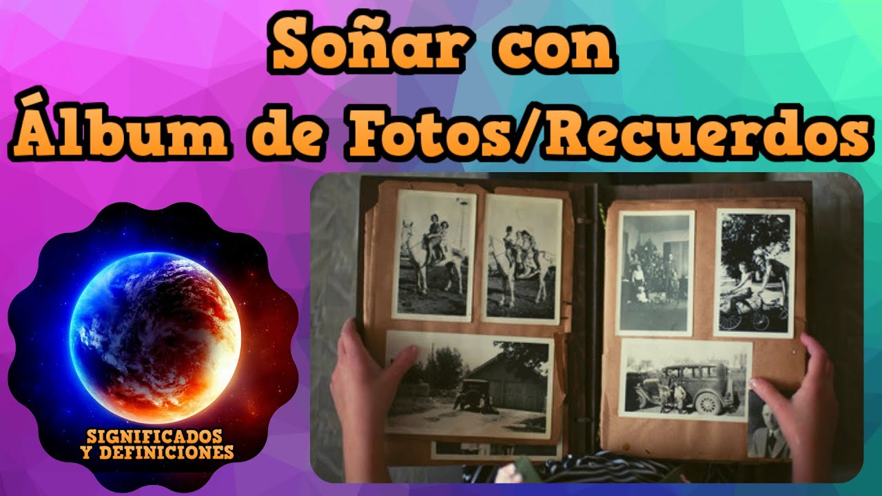 un album de fotos recuerdos en suenos