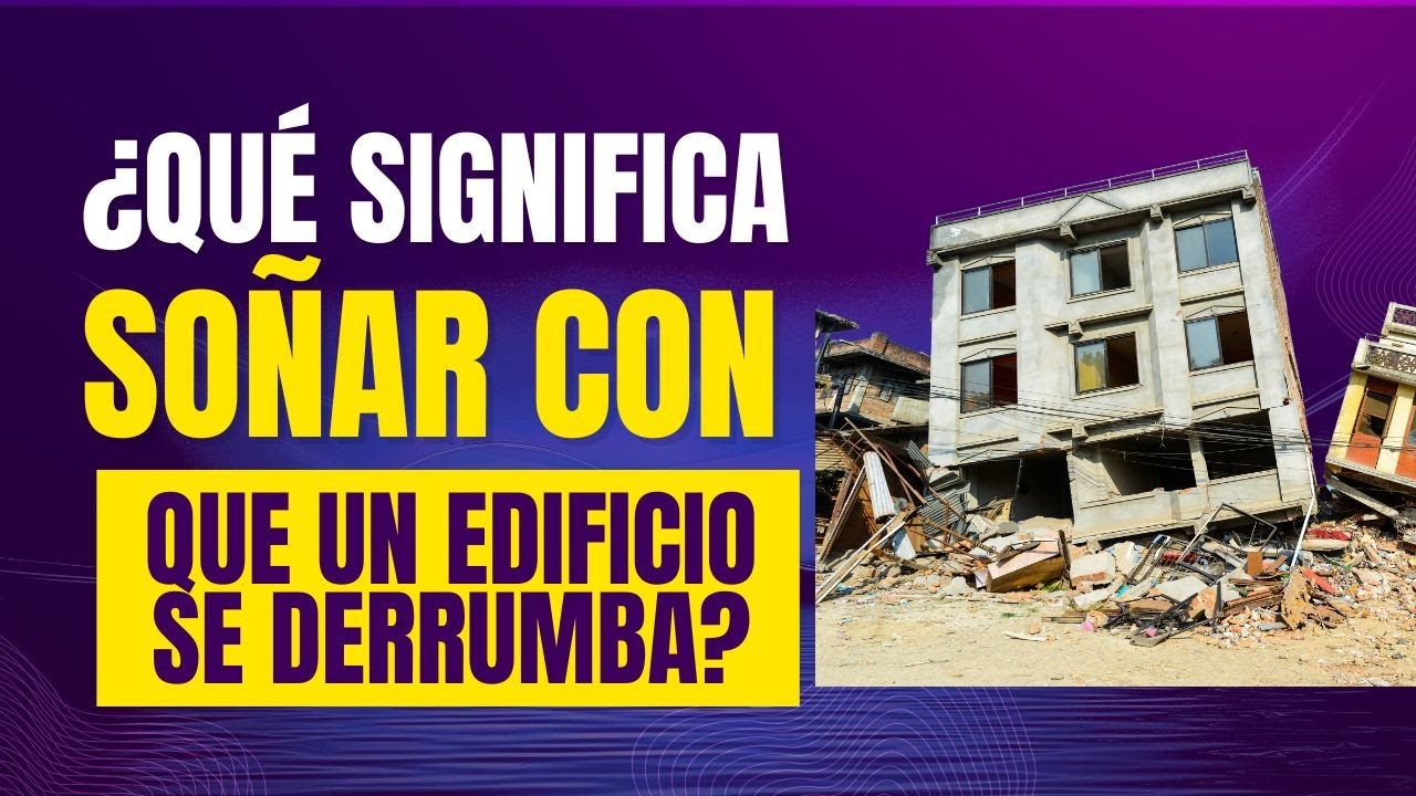 un edificio destruido que significa este sueno